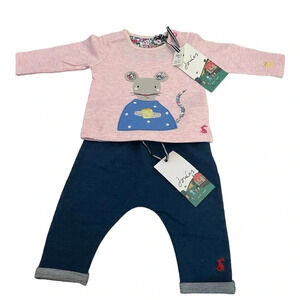 NWT Joules Outfit Set 0-3 months